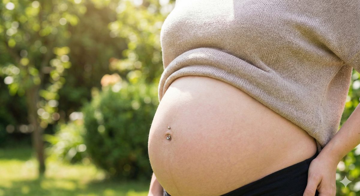 grossesse et piercing nombril